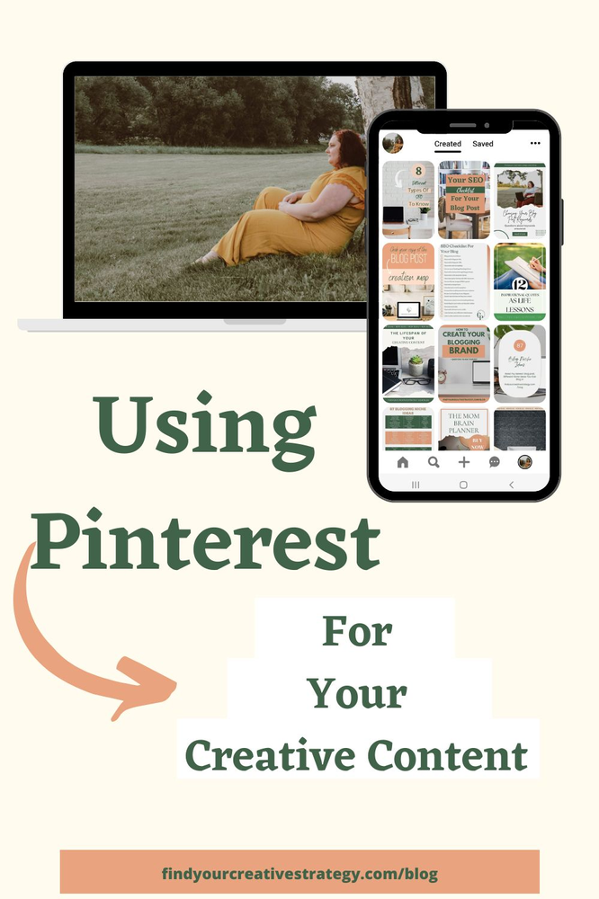 Using Pinterest for your creative content