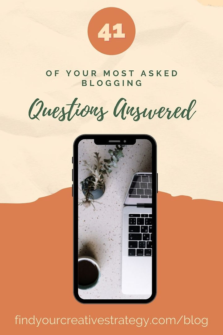 Your top blogging questions answered.