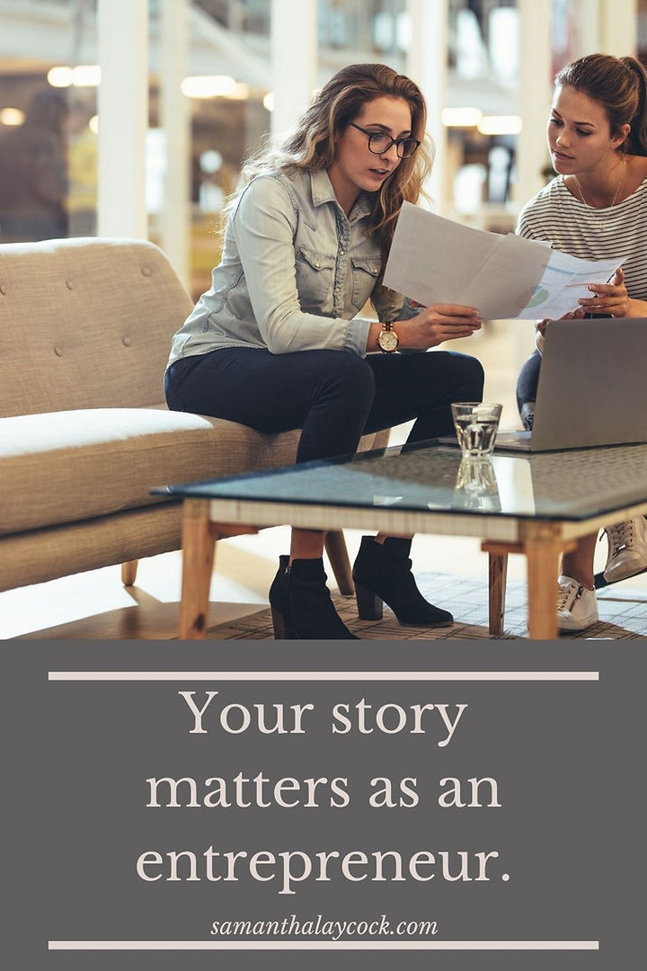 Your clients want to hear your story.