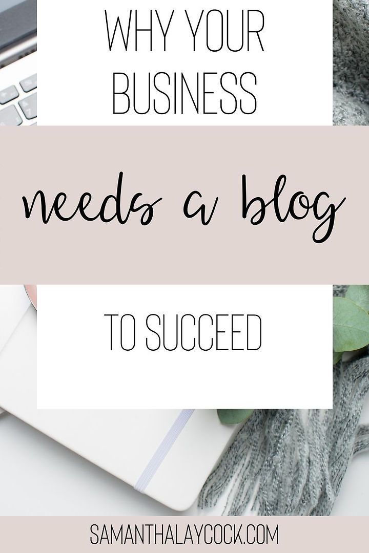 Your business needs a blog to help it succeed.