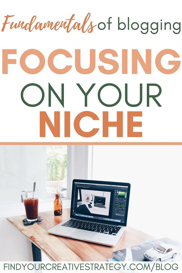 Five key pieces of your niche foundation.