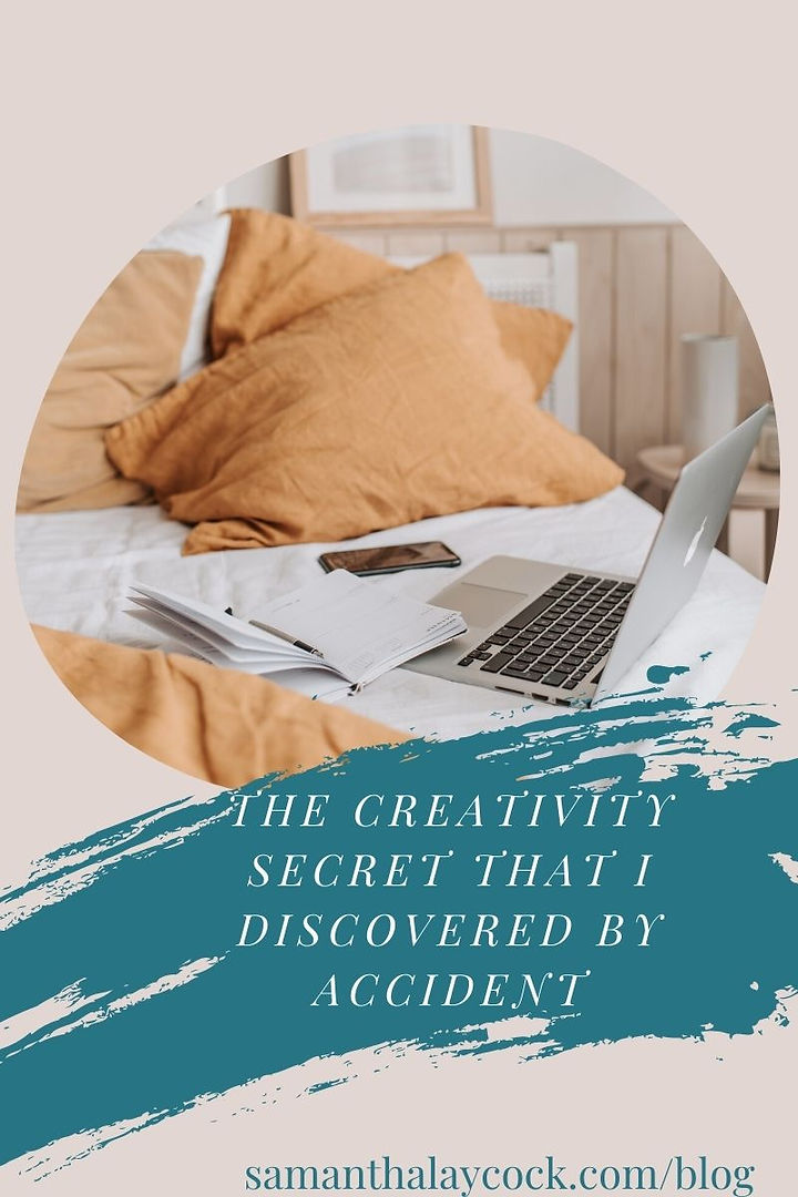 I changed this one thing in my life and improved my blogging creativity.